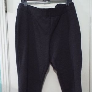 INC Black Pull On Pants